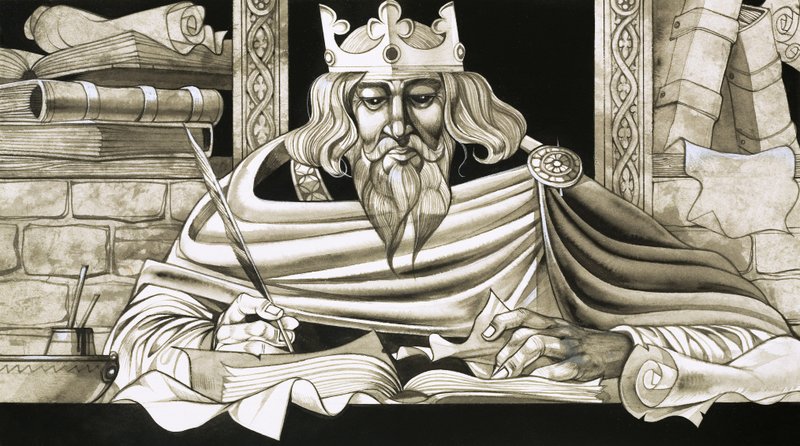 O rei Alfredo era um académico atento de Richard Hook