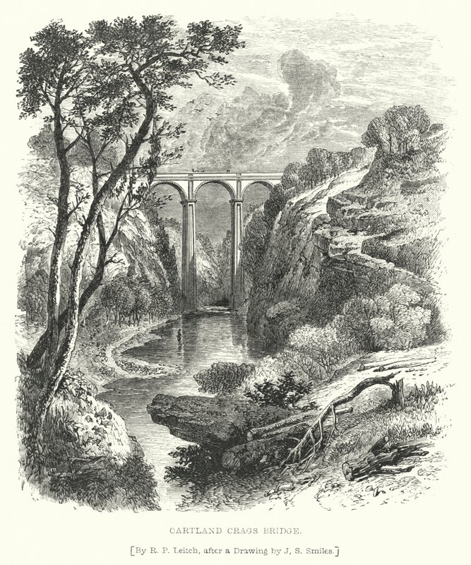 Ponte de Cartland Crags de Richard Principal Leitch