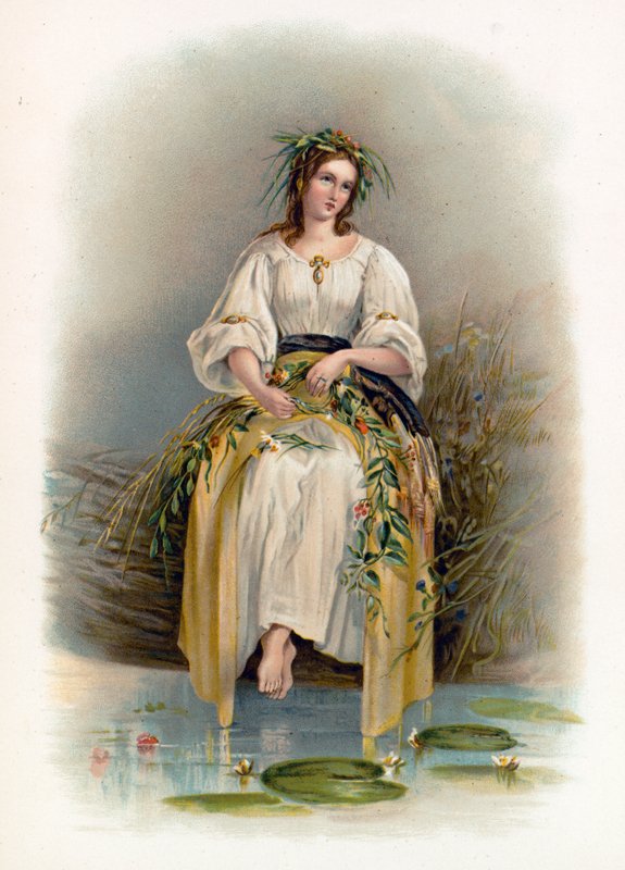Ofélia de Hamlet de Richard Redgrave