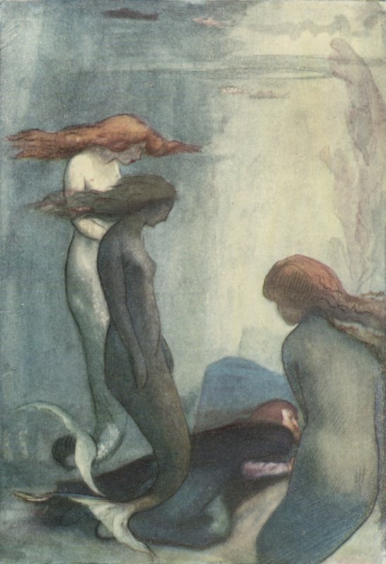 Uma margeia por William Shakespeare de Robert Anning Bell