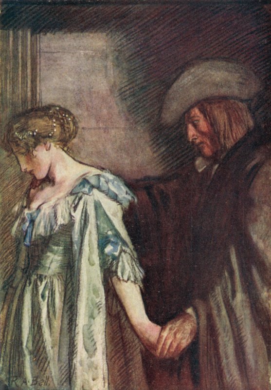 A despedida do amor por Michael Drayton de Robert Anning Bell