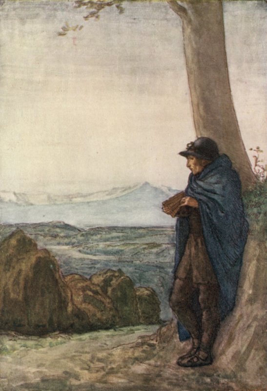 Lycidas por John Milton de Robert Anning Bell