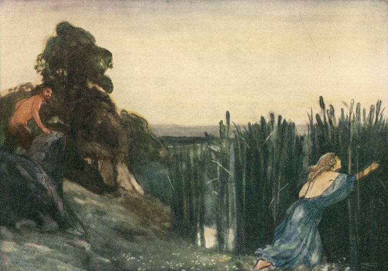 Pan fez depois da velocidade Syrinx de Robert Anning Bell