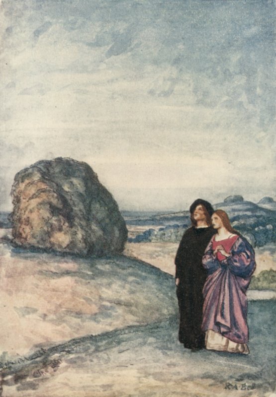 Para uma cotovia por Percy Bysshe Shelley de Robert Anning Bell