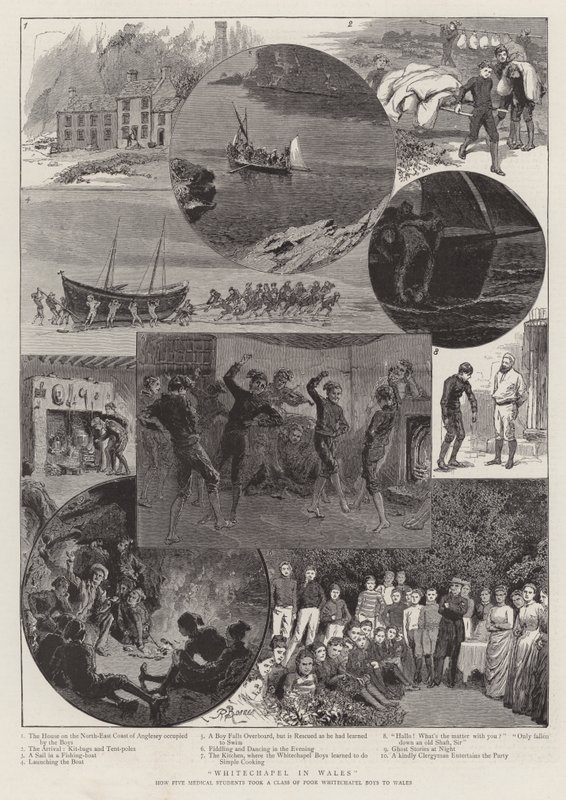 Whitechapel no País de Gales de Robert Barnes