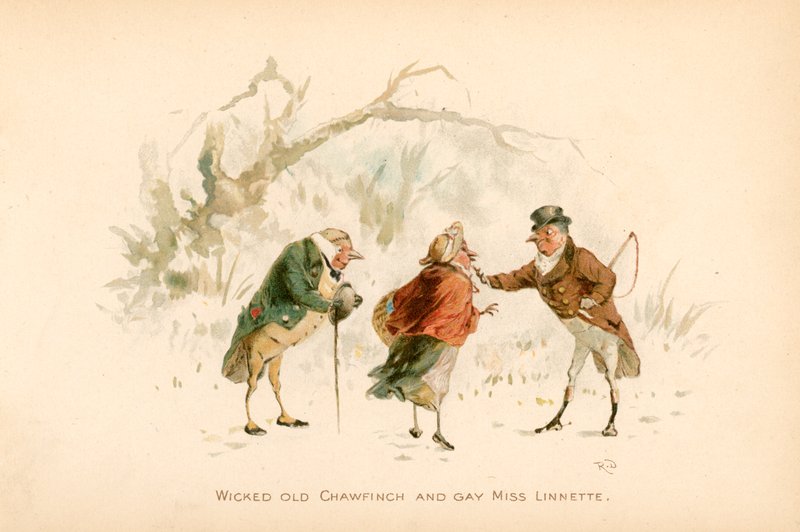 Ilustração para os galhos ou Natal no Ruddock Hall de Robert Dudley