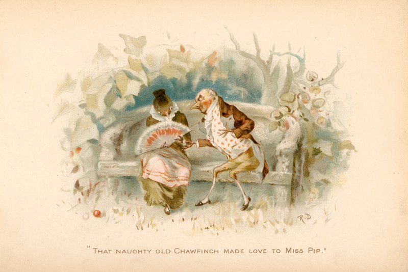 Ilustração para os galhos ou Natal no Ruddock Hall de Robert Dudley