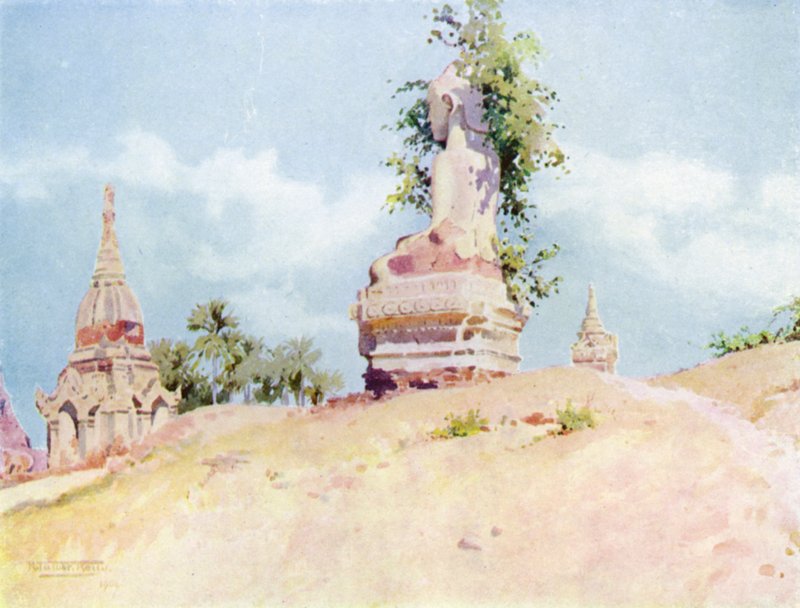 Um Buda, perto de pagão de Robert George Talbot Kelly