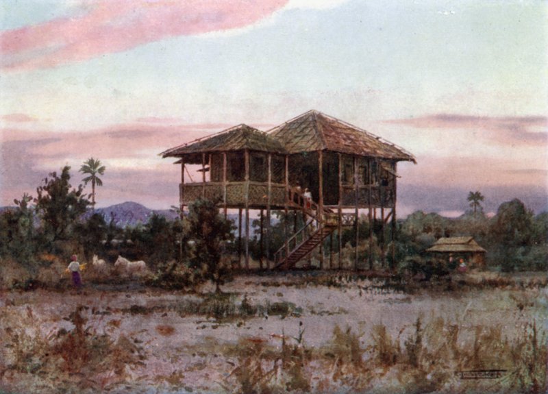 A Dak Bungalow de Robert George Talbot Kelly