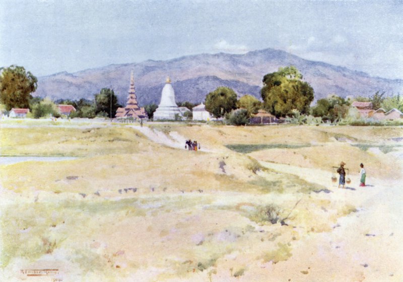 Bhamo do forte de Robert George Talbot Kelly