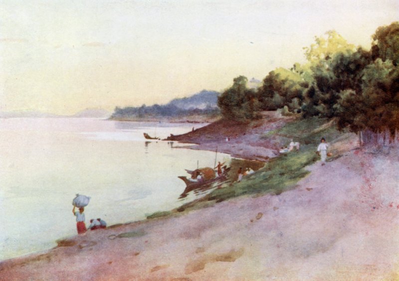 Noite no Thayetmyo de Robert George Talbot Kelly