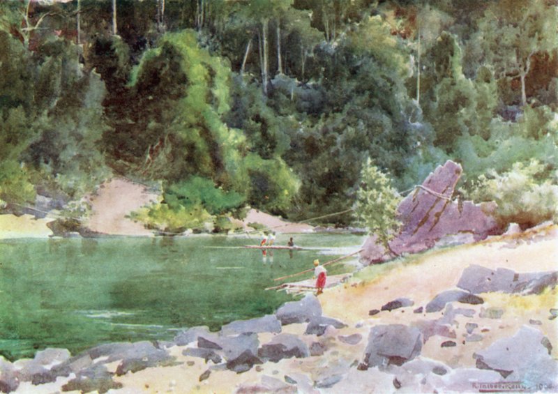 Balsa no rio Nan-tu de Robert George Talbot Kelly