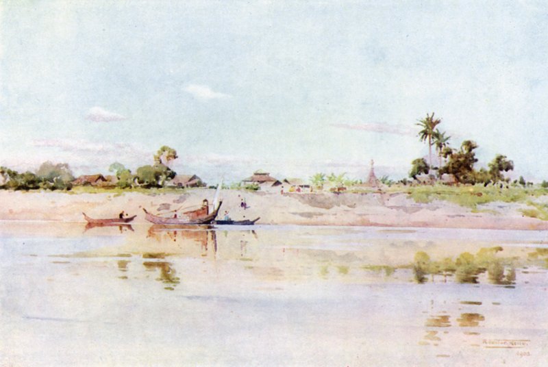 No Irrawaddy Inferior de Robert George Talbot Kelly