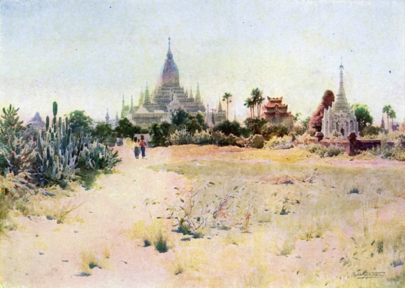 O templo de Ananda, pagão de Robert George Talbot Kelly