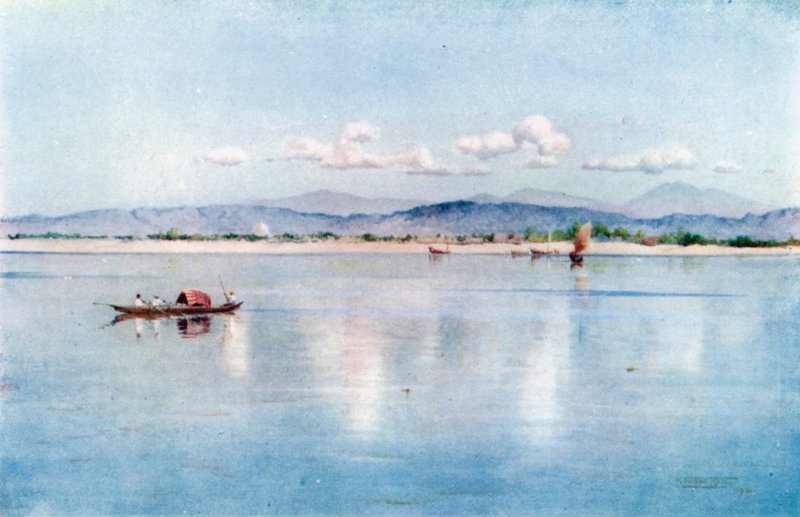 O rio em Pakokku de Robert George Talbot Kelly