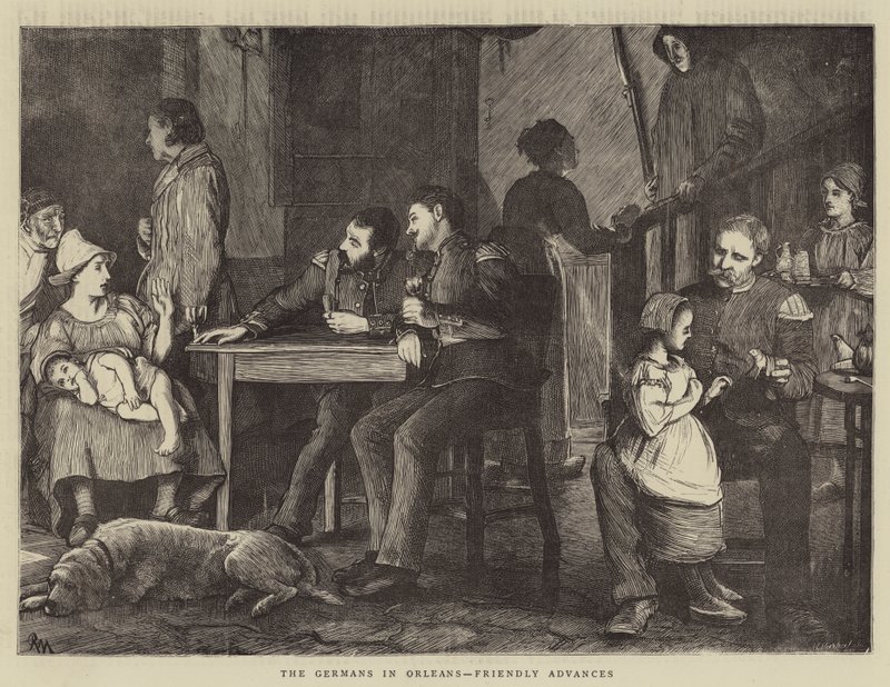 Os alemães em Orleans, Friendly Advances de Robert Walker Macbeth