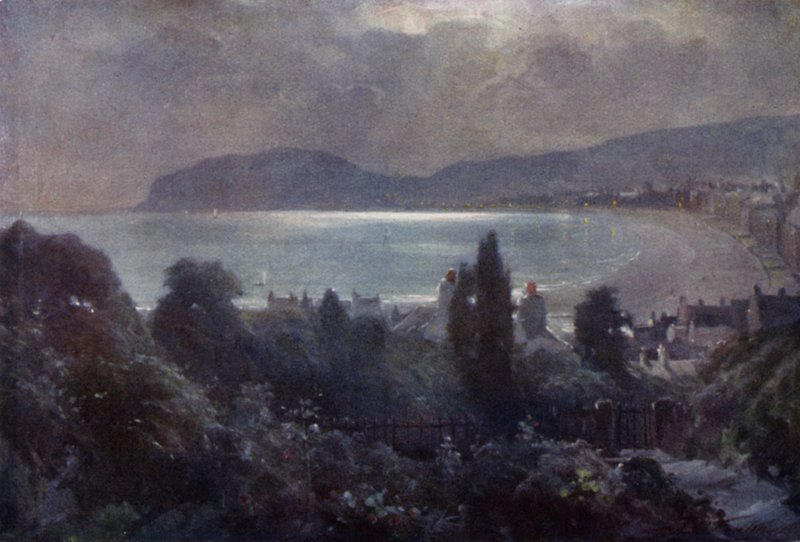 A Nocturne, Llandudno Bay (cor litho) de Robert (after) Fowler