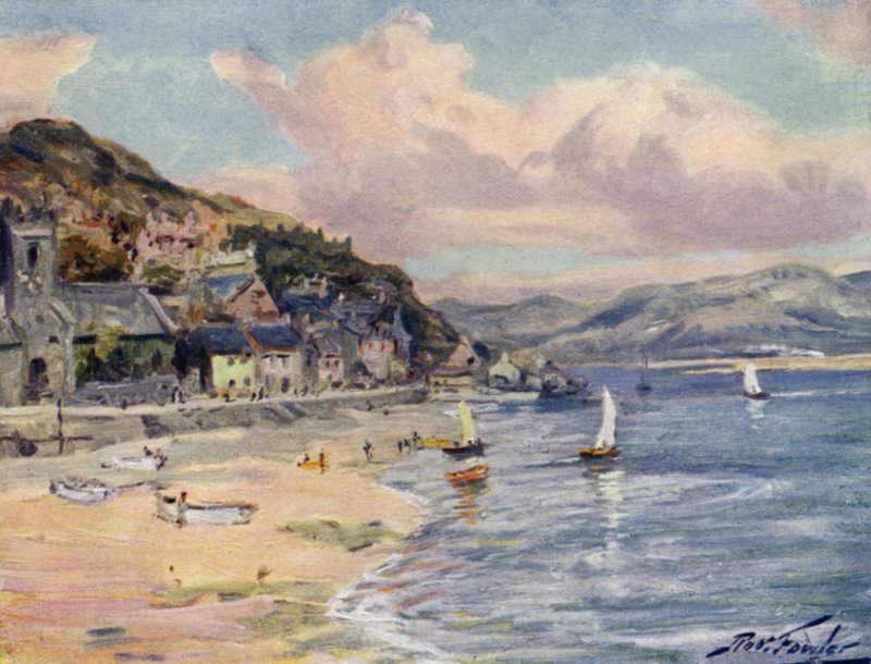 Aberdovey (cor litho) de Robert (after) Fowler