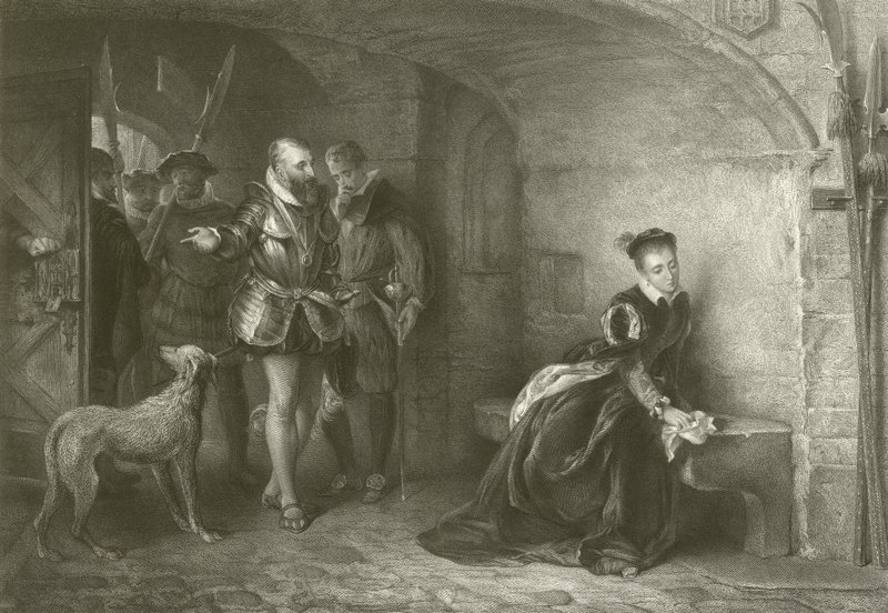 A princesa elizabeth na torre de Robert Alexander Hillingford