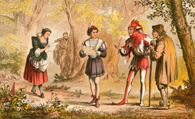 Rosalind. &39;Paz! Aqui vem minha irmã de Robert Ambrose Dudley