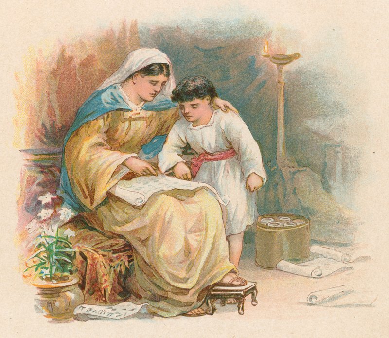 Timóteo e sua mãe de Robert Ambrose Dudley