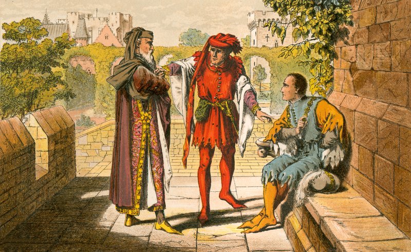 Warwick. "Sejamos os primeiros a saudar nosso legítimo soberano" de Robert Ambrose Dudley