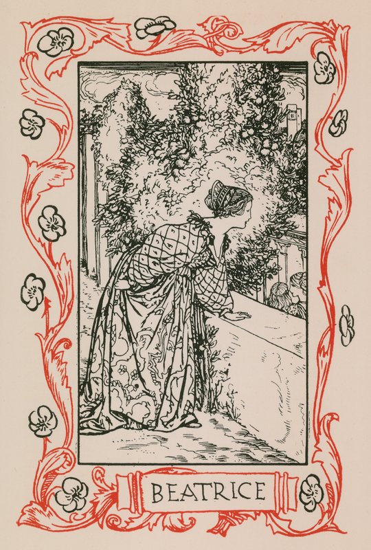 Beatrice, muito barulho por nada de Robert Anning Bell
