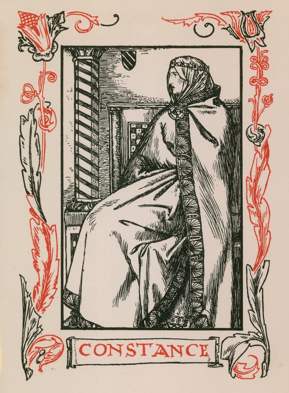 Constança, rei João de Robert Anning Bell