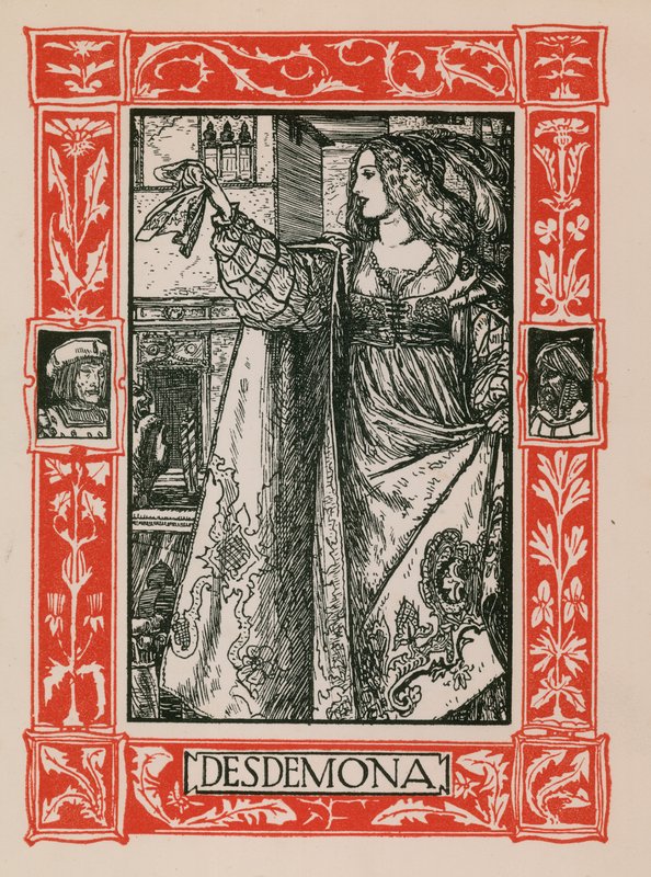 Desdemona, Otelo de Robert Anning Bell