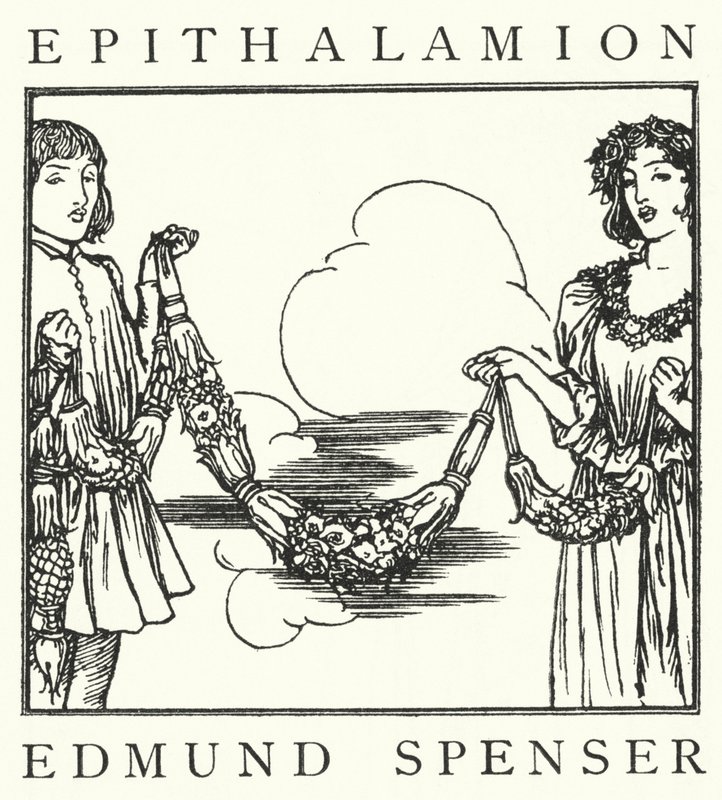 Epithalamion, Edmund Spenser (litho) de Robert Anning Bell