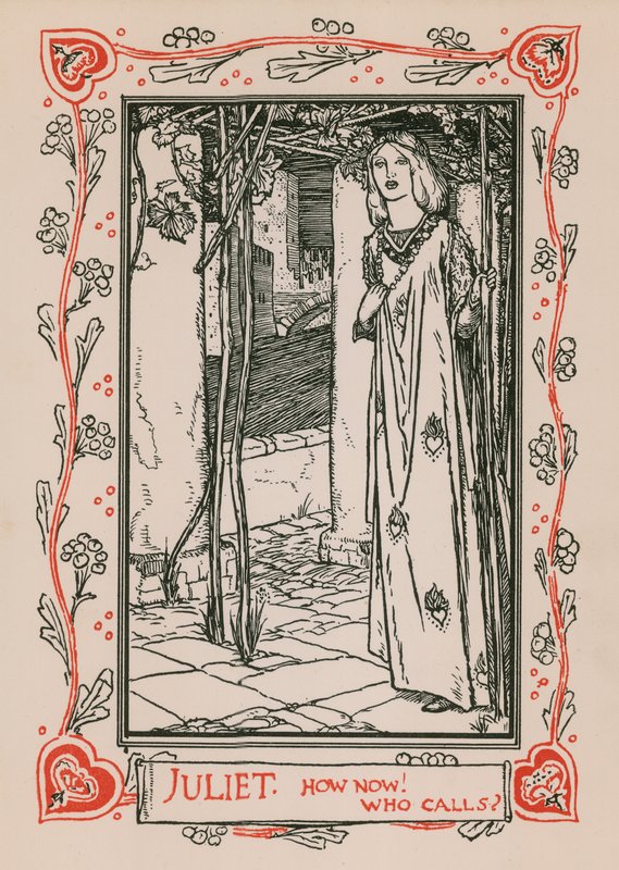 Julieta, Romeu e Julieta de Robert Anning Bell