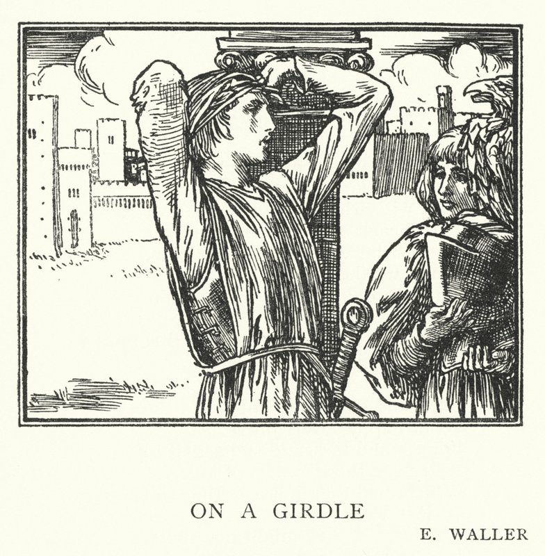 Em A Girdle (litho) de Robert Anning Bell