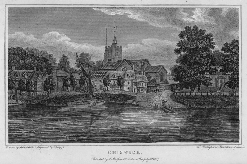 Chiswick (gravura) de Robert Blemell (after) Schnebbelie