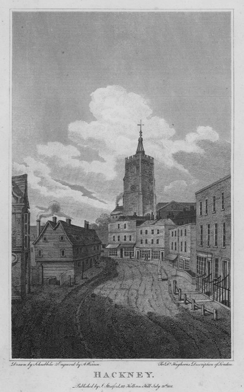 Hackney (gravura) de Robert Blemell (after) Schnebbelie