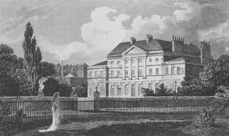 Lansdowne House, Berkeley Square, Londres (gravura) de Robert Blemell (after) Schnebbelie