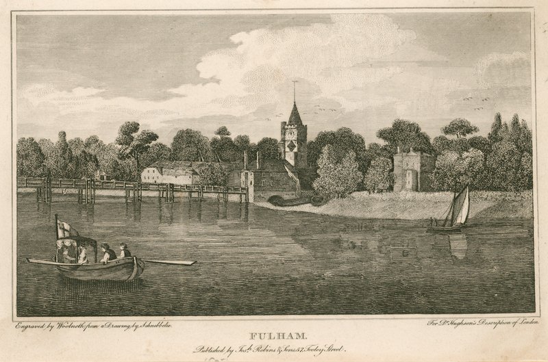 Igreja do Fulham, Londres de Robert Blemell Schnebbelie