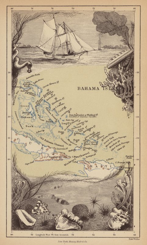 Bahamas (gravura) de Robert Pritchett