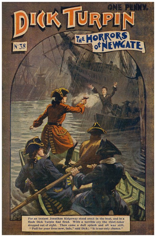 Dick Turpin (cor litho) de Robert Prowse Jnr