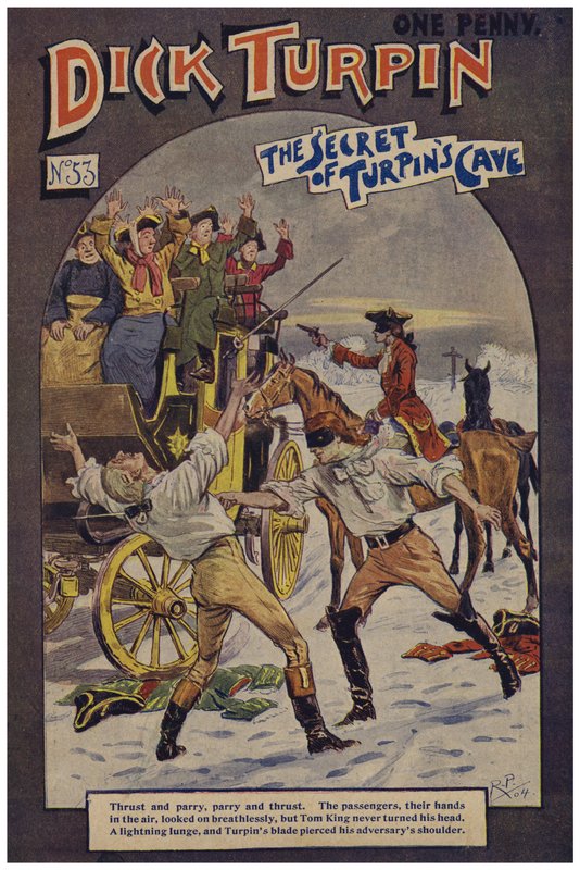 Dick Turpin (cor litho) de Robert Prowse Jnr