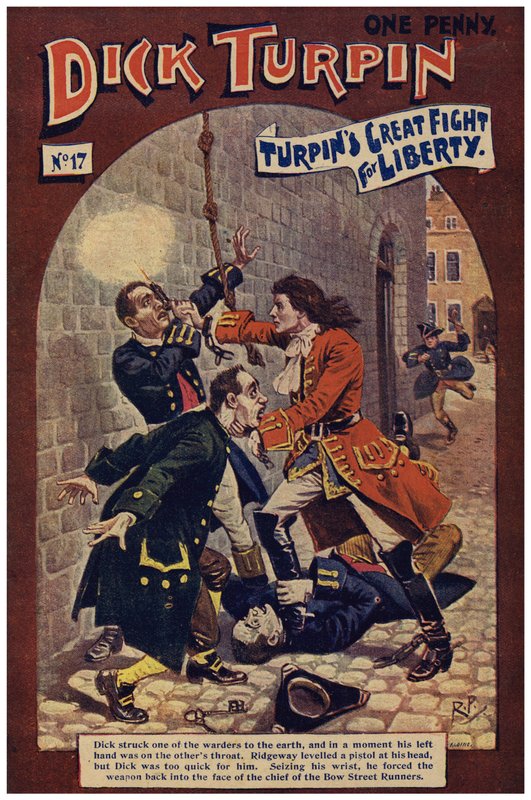 Dick Turpin (cor litho) de Robert Prowse Jnr