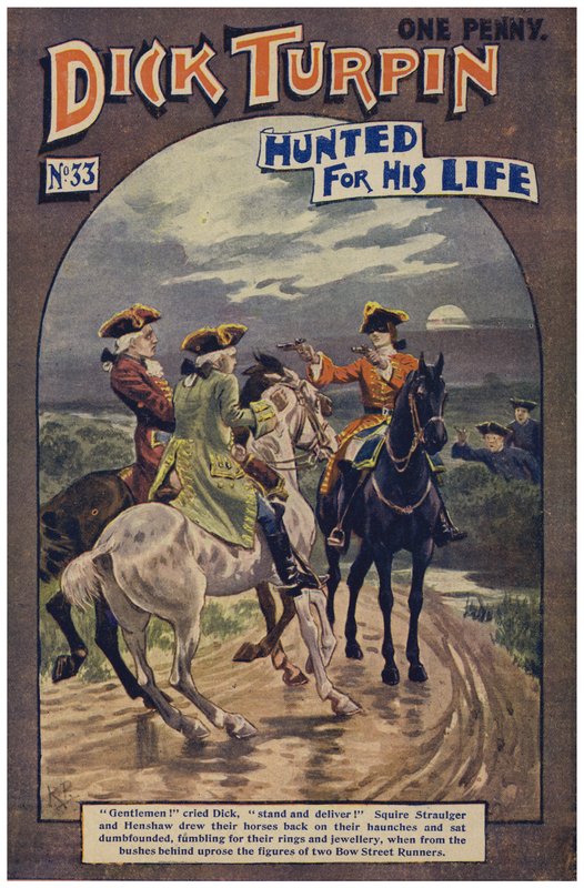Dick Turpin (cor litho) de Robert Prowse Jnr