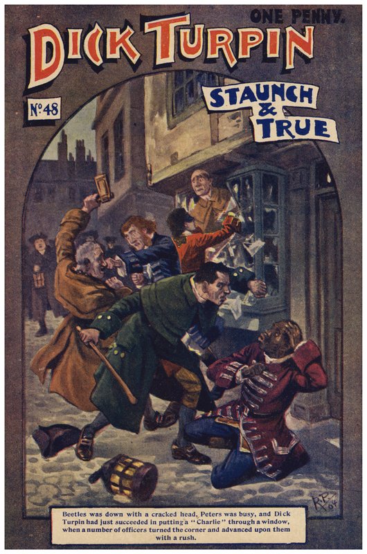 Dick Turpin (cor litho) de Robert Prowse Jnr