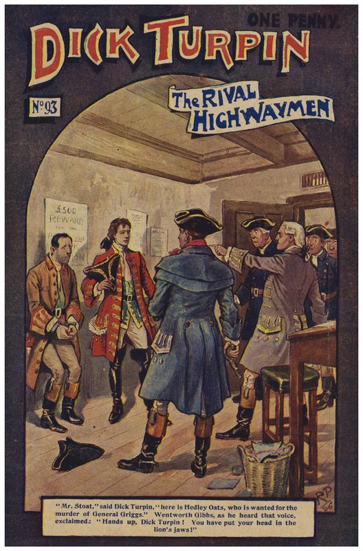 Dick Turpin (cor litho) de Robert Prowse Jnr