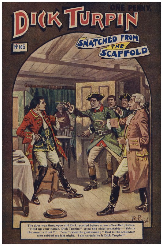 Dick Turpin (cor litho) de Robert Prowse Jnr