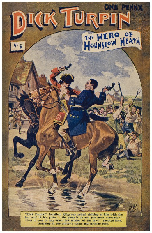 Dick Turpin (cor litho) de Robert Prowse Jnr