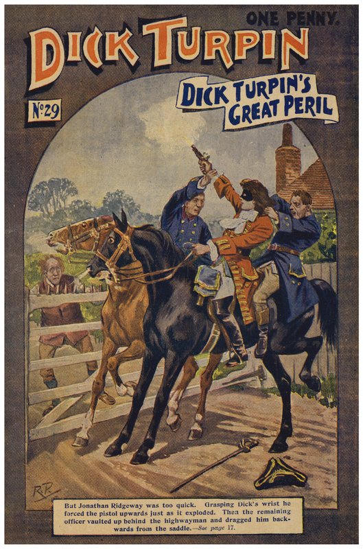 Dick Turpin (cor litho) de Robert Prowse Jnr