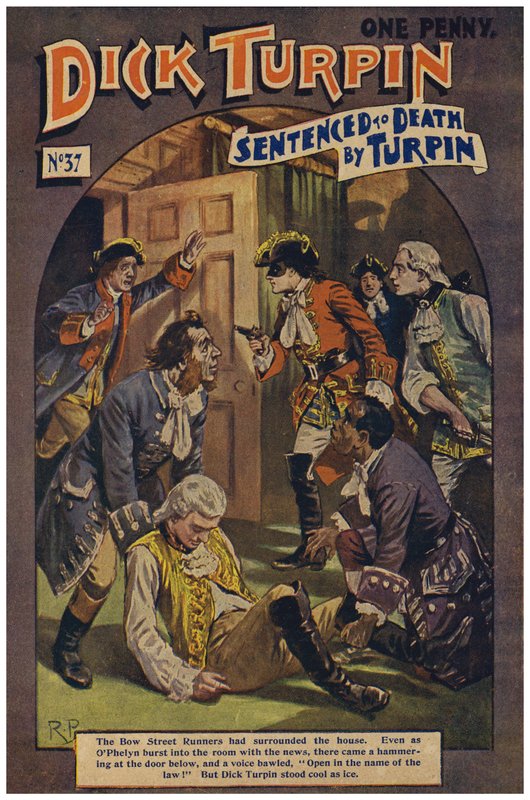 Dick Turpin (cor litho) de Robert Prowse Jnr