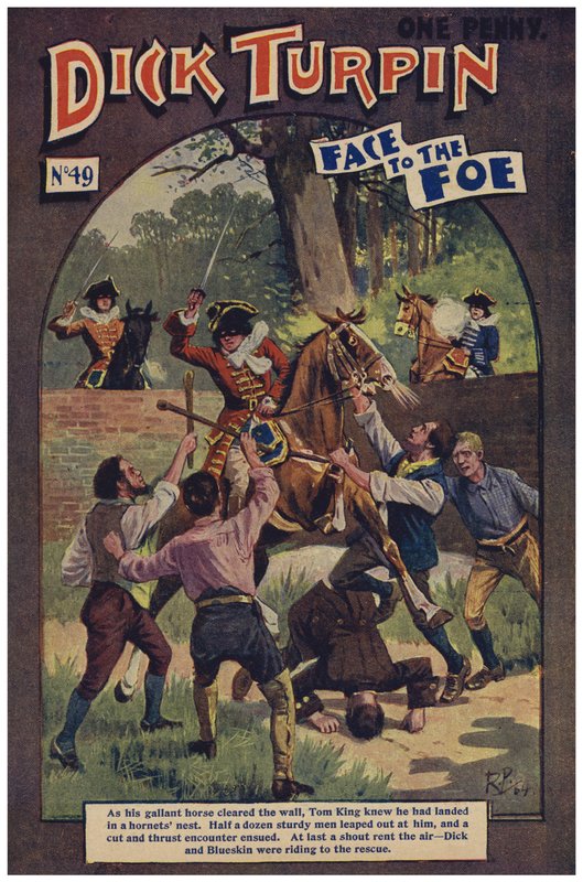 Dick Turpin (cor litho) de Robert Prowse Jnr
