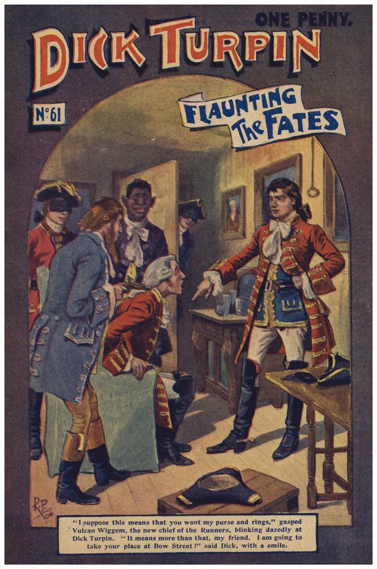 Dick Turpin (cor litho) de Robert Prowse Jnr