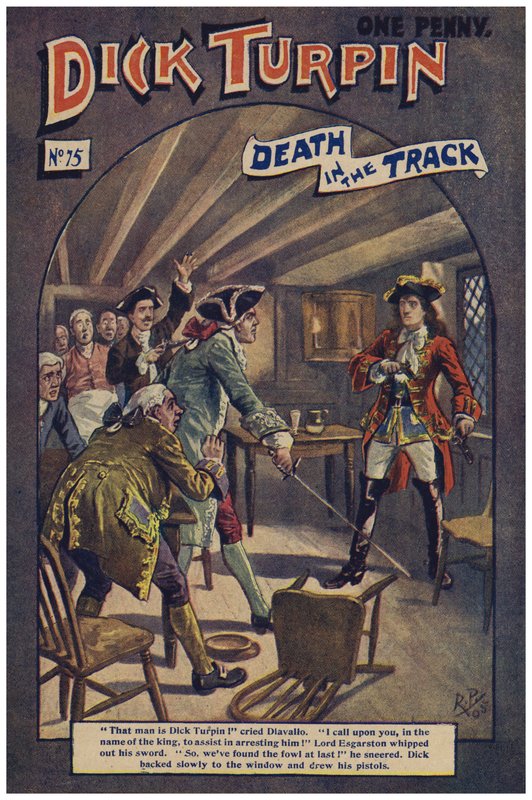 Dick Turpin (cor litho) de Robert Prowse Jnr